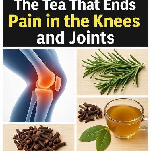Renewed Knee! The Tea That Soothes Knee and Joint Discomfort