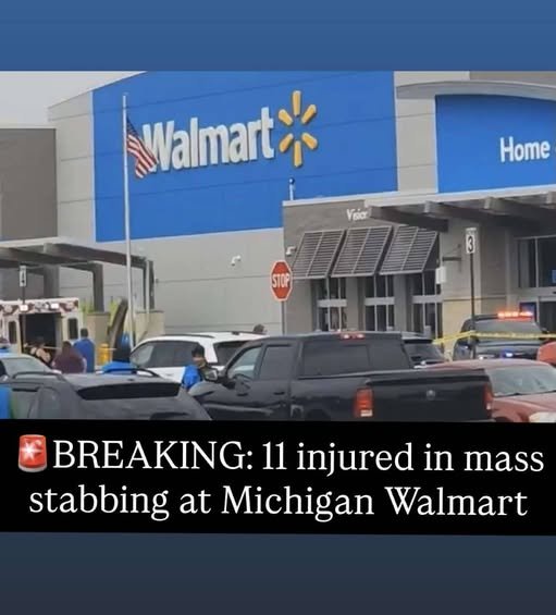 BREAKING: 11 injured in mass stabbing at Michigan Walmart
