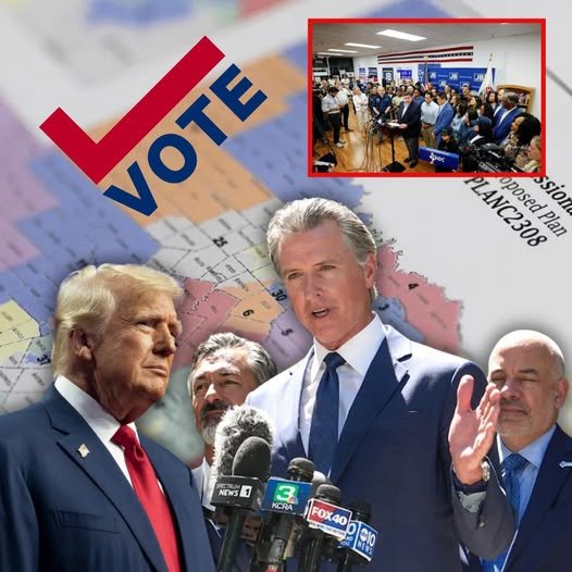 California governor demands Trump abandon Texas redistricting push, thr.ea.ten.s ballot measure response