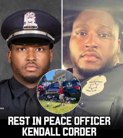 Milwaukee officer Kendall Corder lost his life — City in mourning