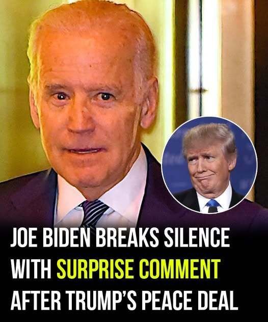 Joe Biden Opinion on Trump’s Role in Gaza Ceasefire, Calling It a Step Toward “Enduring Peace”