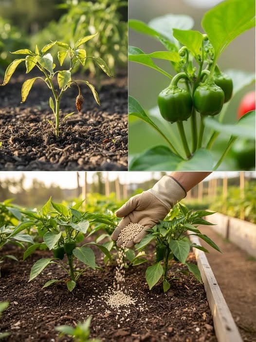 How to cure the pepper plant in case of nutrient deficiency