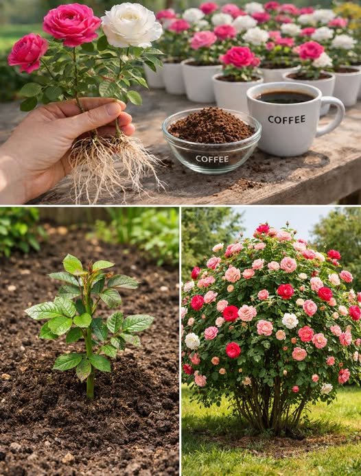 The Overnight Trick for Rooting Roses: Coffee is the Key