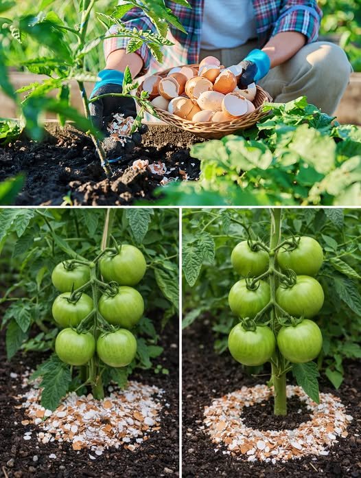 Enhancing Tomato Growth with Eggshells: A Natural Solution for a Healthier Harvest