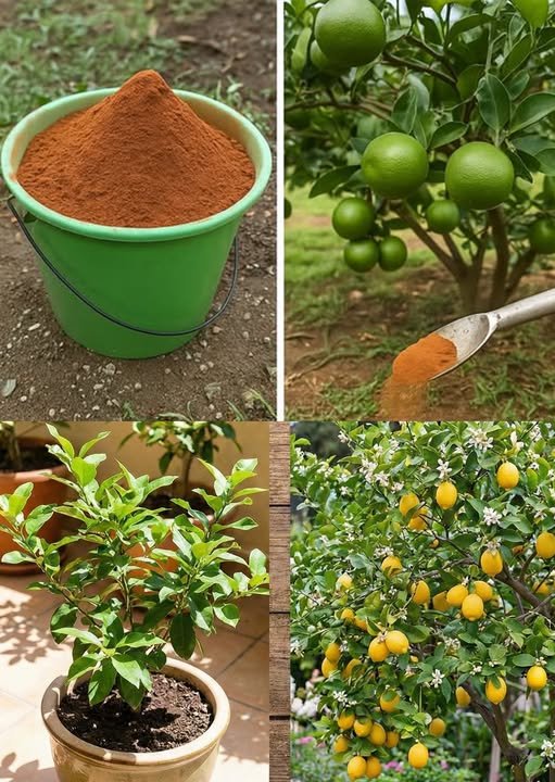 Disproportionate lemon harvest, just apply this natural fertilizer