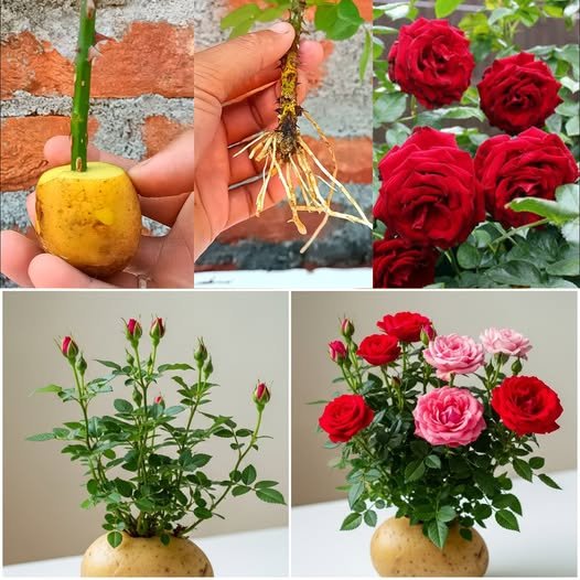 Growing Roses with a Potato? The Nurseries’ Secret Revealed