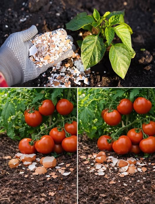 Add Eggshells to Your Soil Before Planting Tomatoes, Peppers, and Cucumbers to Double Your Yield