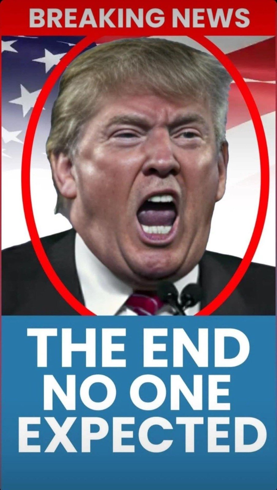“Viral ‘Breaking News’ Meme Featuring Donald Trump Sparks Online Reactions”
